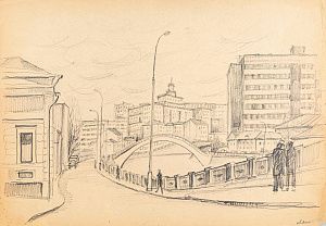 Зайцев Алексей Сергеевич (р.1927). Водоотводный канал. 1972.