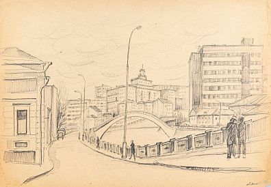 Зайцев Алексей Сергеевич (р.1927). Водоотводный канал. 1972.