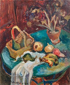 Шапиро Яков (Жак) Александрович (Jacques Chapiro) (1897-1972). 
Натюрморт. 1928.