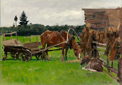 Кугач Юрий Петрович (1917-2013). Жеребенок. 1952.