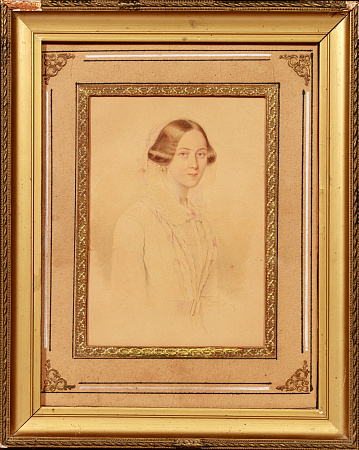 Неизвестный художник. Россия. Женский портрет. 1882.
