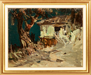 Захаров Федор Захарович (1919-1994).
Домик в Гурзуфе. 1960-е.
