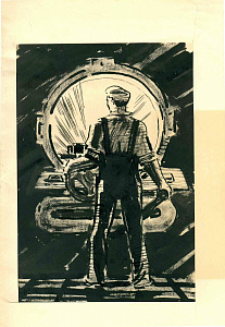 Обросов Игорь Павлович (1930-2010). Доменная печь. 1957.