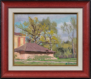 Диалов В. (?).
В Литве. 1947.
