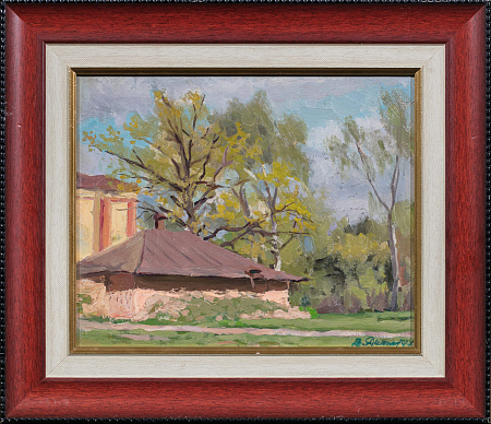 Диалов В. (?).
В Литве. 1947.