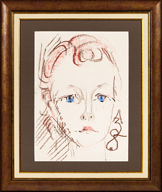 Зверев Анатолий Тимофеевич (1932-1986).
Портрет художника Юрия Фатеева. 1983.