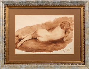 Шаляпин Борис Федорович (1904-1979).Обнаженная. 1931.