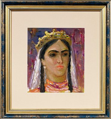 Карахан Николай Георгиевич (1900–1970). Портрет девушки. 1930-е.