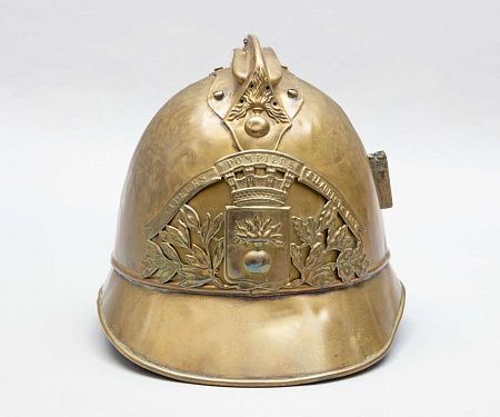 Каска пожарная. Франция, Сен-Лоран-дю-Пон, 1895 г.