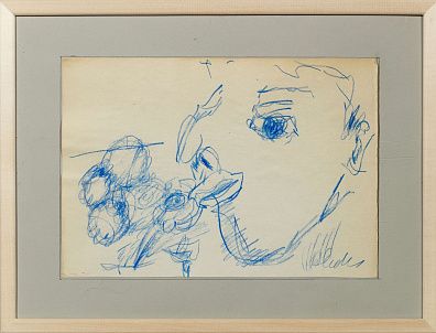 Яковлев Владимир Игоревич (1934-1998). "Я нюхаю цветы". 1995.