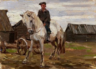 Назаров Константин Борисович (1933-1981). Русский Север. 1956.