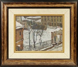 Орловский Андрей Львович (1928 - 2004). Москва зимой. Последняя треть ХХ века.