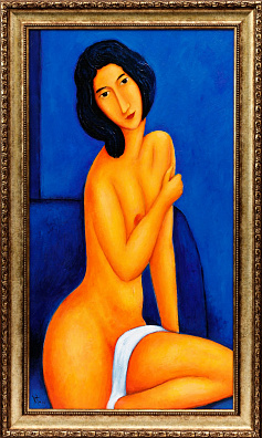 Мерабишвили Паата Мерабович (Pata) (р.1964). 
Синяя комната. 2014.