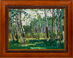 Мальцев Петр Тарасович (1907-1993). 
Березки. 1966.