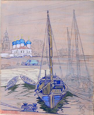 Маторин Михаил Владимирович (1901-1976). На Волхове. 1964.