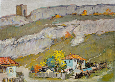 Грачев Михаил Фролович (1913-2003). Крым. Село Крепкое. 1968.