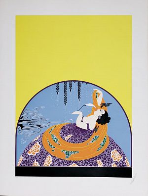 Эрте (Тыртов) Роман Петрович (1892-1990). 
После дождя. 1979.
