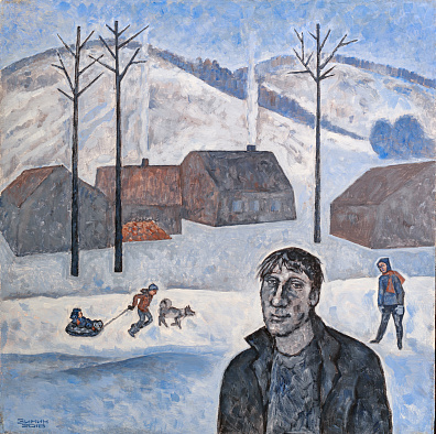 Зимин Сергей Константинович (р.1952).
Зима в Ширяево. 2018.