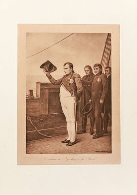 Эжен Антуан Гийон (Eugene Antoine Guillon) (1834-1914). Наполеон прощается с Францией. Конец XIX века.