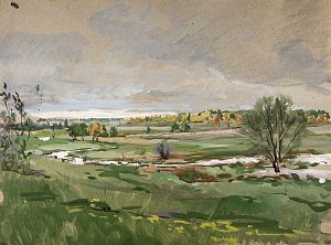 Соколов Илья Алексеевич (1890–1968). Суханово. 1940-е.