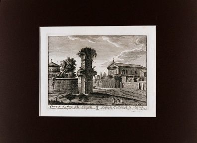 Джузеппе Вази (Giuseppe Vasi)(1710-1782).
Базилика Навичелла. Конец XVIII века.