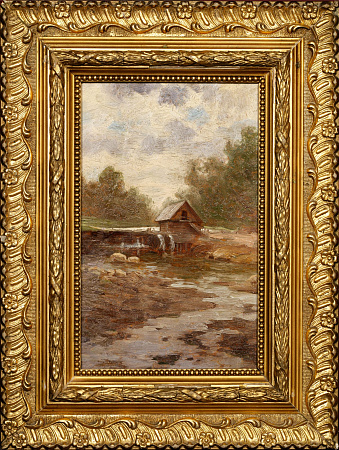 Проскурнин Иван Михайлович (1852-1901).
Водяная мельница. Последняя четверть XIX века.