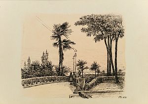 Загрядский Геннадий Тимофеевич (1923-2008). 
Сочи. 1963.