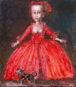 Медведев Андрей Викторович (р.1960) .
Дама с собачкой 2009.