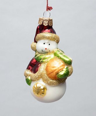 Елочная игрушка "Снеговик". 2000-е годы.