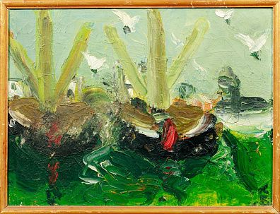 Батынков Константин Александрович (р.1959). Два кораблика. 1980-е.