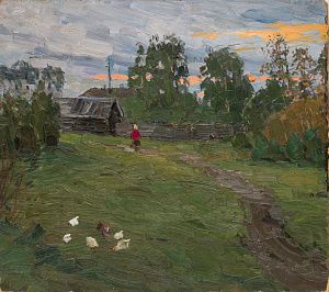 Антонов Сергей Георгиевич (1932-2006). Вечер. 1958.