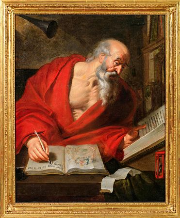 Неизвестный художник. Западная Европа.Святой Иероним. XVIII век.