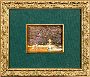 Комиссаров Иван Еремеевич (1929-2009). 
Маяк на реке Самарка. 1980-е.