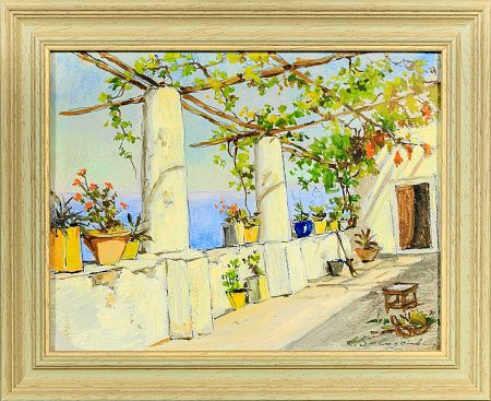 Сологуб Леонид Романович (1884–1956). Капри. 1948.