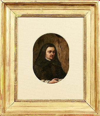 Неизвестный художник. Западная Европа. 
Портрет монаха. Конец XVII века.