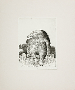 Басыров Гариф Шарипович (1944-2004). 
Без названия. 1972.
