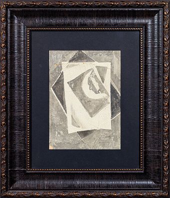 Матвеев Александр Терентьевич (1878-1960). (?). 
Два профиля. Первая треть ХХ века.