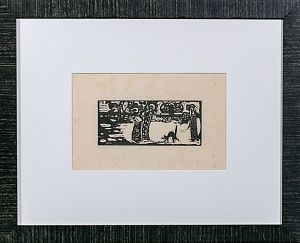 Кандинский Василий Васильевич (1866-1944). Кошка. 1907.