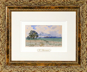 Крыжицкий Константин Яковлевич (1858-1911). Летний пейзаж. 1900.