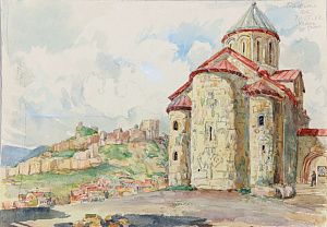Каплун Адриан Владимирович (1887-1974).
Тифлис 1952.