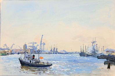 Таран Александр Федорович (р.1921). Калининград. 1960-е.