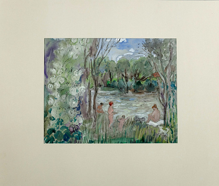 Евстафьева Ирина Андреевна (1917-2001). 
Купальщицы. 1994.