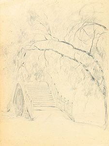 Ушин Николай Алексеевич (1898-1942). (?) 
Пригород Петербурга. 1920-е - 1930-е.