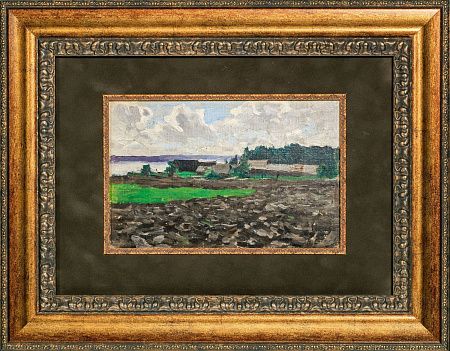 Степанов Алексей Степанович (1858-1923). 
Вспаханное поле. 1910-е.