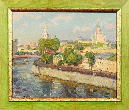 Инчин Василий Иванович (р. 1950).
Москва. Софийская набережная. 1969.