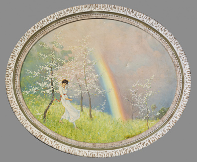 Зарубин Виктор Иванович (1866-1928).Весна. Радуга. 1919.