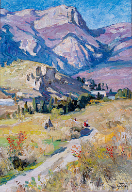 Грачев Михаил Фролович (1913-2003). Окрестности Артека. 1953.