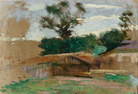 Корин Алексей Михайлович (1865-1923).(?).Этюд. Начало ХХ века.
