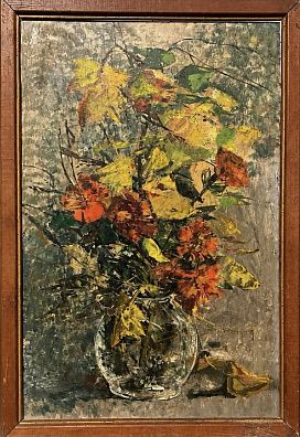 Князев Александр Петрович (р. 1947). (?). Осенний натюрморт. 1970-е - 1980-е.