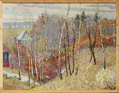 Виноградов Леонид Николаевич (р. 1938). 
Осенний пейзаж. 1990-е - 2000-е.